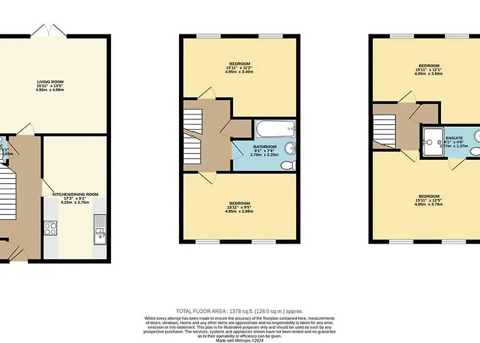 Vakantiehuis Contractor & Family Friendly 4-br House - Leads *